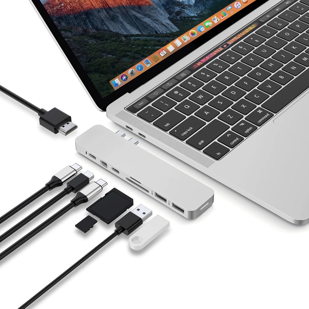 HyperDrive PRO 8-in-2 USB-C Hub - Space Gray - great condition